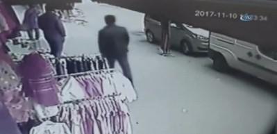 Yanlış sipariş y&uuml;z&uuml;nden &ccedil;ıkan silahlı kavga kamerada
