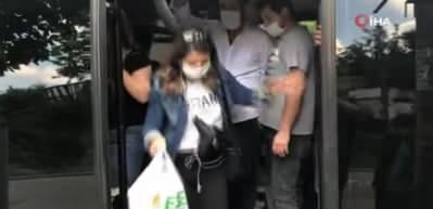 Yasağa rağmen minib&uuml;ste 25 yolcu