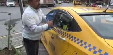 Yasak kalktı, taksiler yollara &ccedil;ıktı