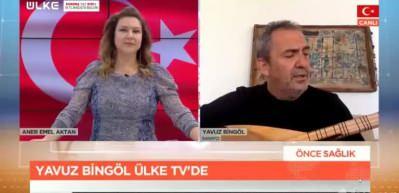 Yavuz Bing&ouml;l &Uuml;lke TV'de Emel Aktan'ın programına konuk oldu