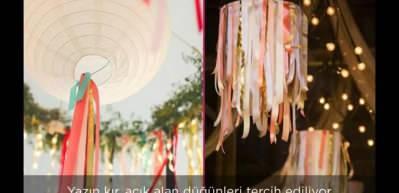 Yaz d&uuml;ğ&uuml;nleri i&ccedil;in dekorasyon &ouml;nerileri