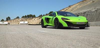 Yeni McLaren asfaltı ağlattı