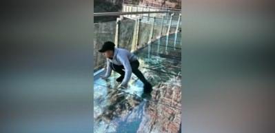 Yerden 1400 metre y&uuml;ksekte korkun&ccedil; şaka!