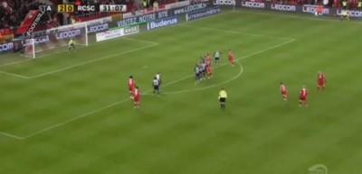 6-1'lik ma&ccedil;ta jeneriklik frikik gol&uuml;!