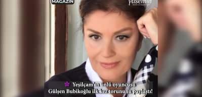 Yeşil&ccedil;am'ın &uuml;nl&uuml; oyuncusu G&uuml;lşen Bubikoğlu ilk kez torununu paylaştı!
