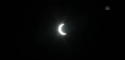 Yılın son g&uuml;neş tutulması ger&ccedil;ekleşti