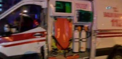 Yolcu otob&uuml;s&uuml; ile ambulans &ccedil;arpıştı: 6 yaralı