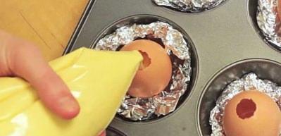 Yumurta kabuğunda kek nasıl yapılır?