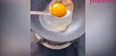 Yumurta pişirmenin farklı yolu!