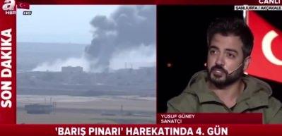 Yusuf G&uuml;ney'den Barış Pınarı'nı g&ouml;rmeyen &uuml;nl&uuml;lere ibretlik s&ouml;zler!
