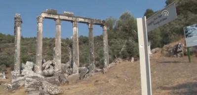 Zeus Tapınağı eski ihtişamına kavuşuyor