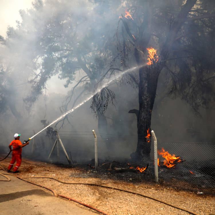 ANTALYA'DA ORMAN YANGINI 