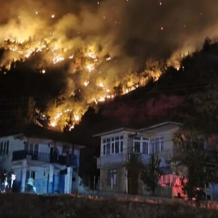 KARABÜK'TE YANGIN 5. GÜNÜNDE