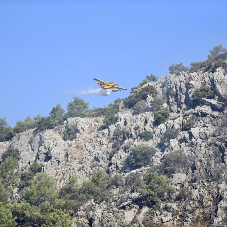MUĞLA ORTACA'DA MÜDAHALE DEVAM EDİYOR
