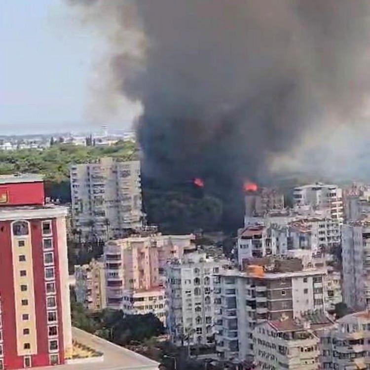 ANONSLARLA EVLER TAHLİYE EDİLDİ