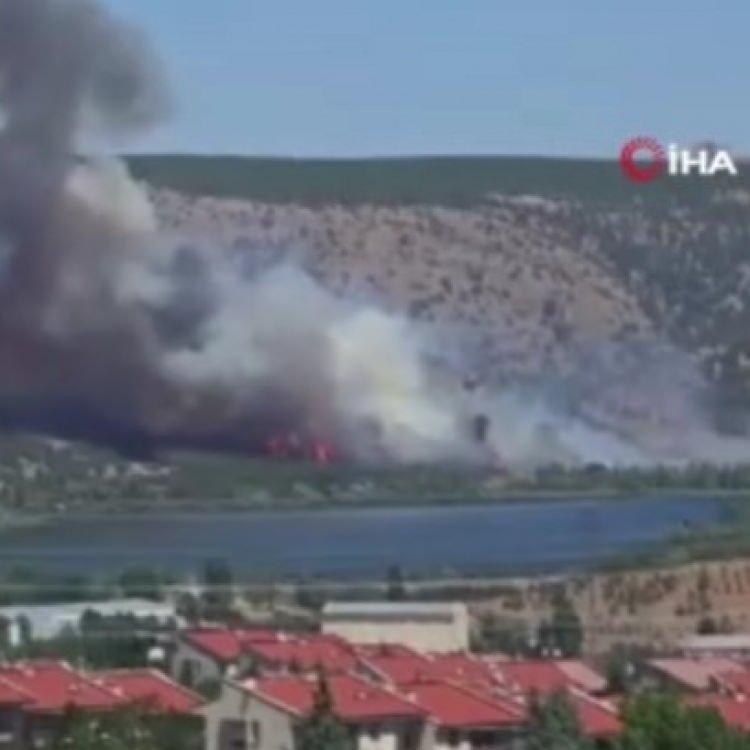 ANKARA'DA YANGIN!