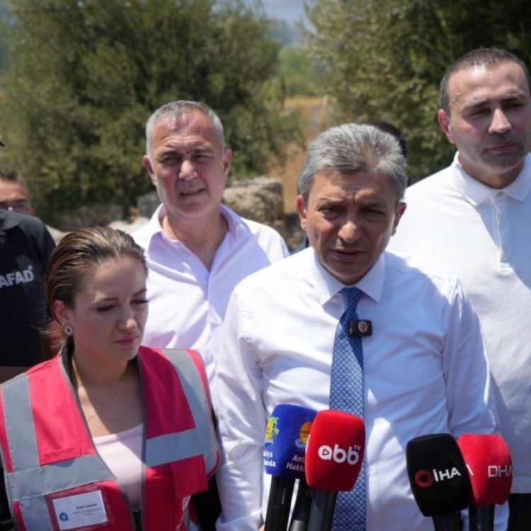 ANTALYA VALİSİ ŞAHİN'DEN AÇIKLAMA