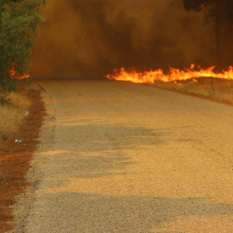 VALİDEN AÇIKLAMA: YANGIN ŞEHİR MERKEZİNİ TEHDİT ETMEDİ