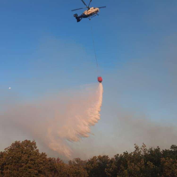 HAVADAN MÜDAHALE BAŞLADI