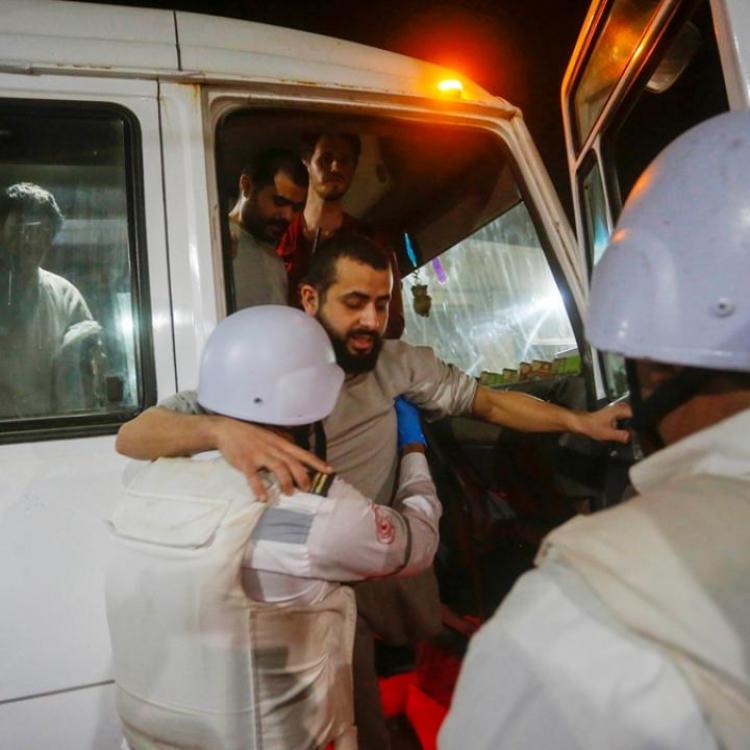 FİLİSTİNLİ ESİRLER BATI ŞERİA'DA