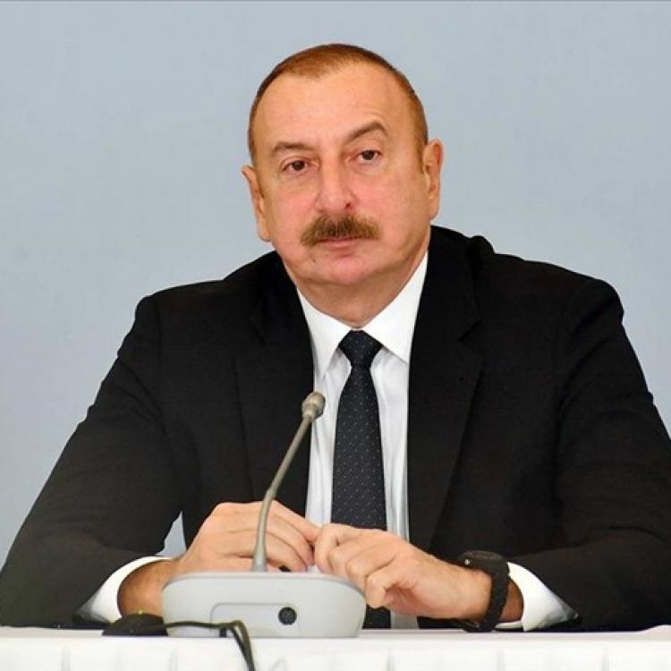 ALİYEV'DEN BAŞSAĞLIĞI MESAJI
