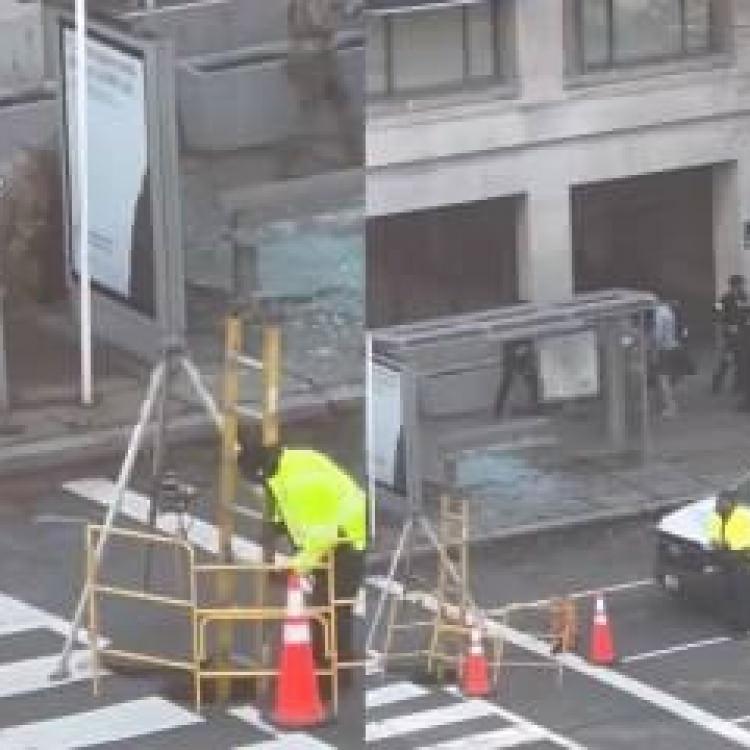 2 ABD ASKERİNİ ÖLDÜREN SALDIRGANIN ETKİSİZ HALE GETİRİLDİĞİ ANLAR