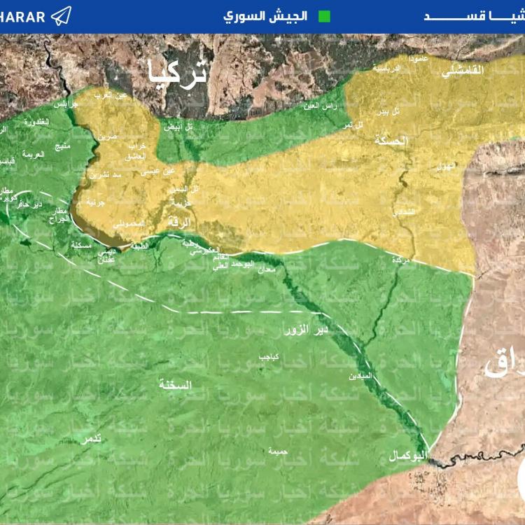 SURİYE HARİTASI DEĞİŞTİ: DEYRİZOR, SDG'DEN KURTARILDI