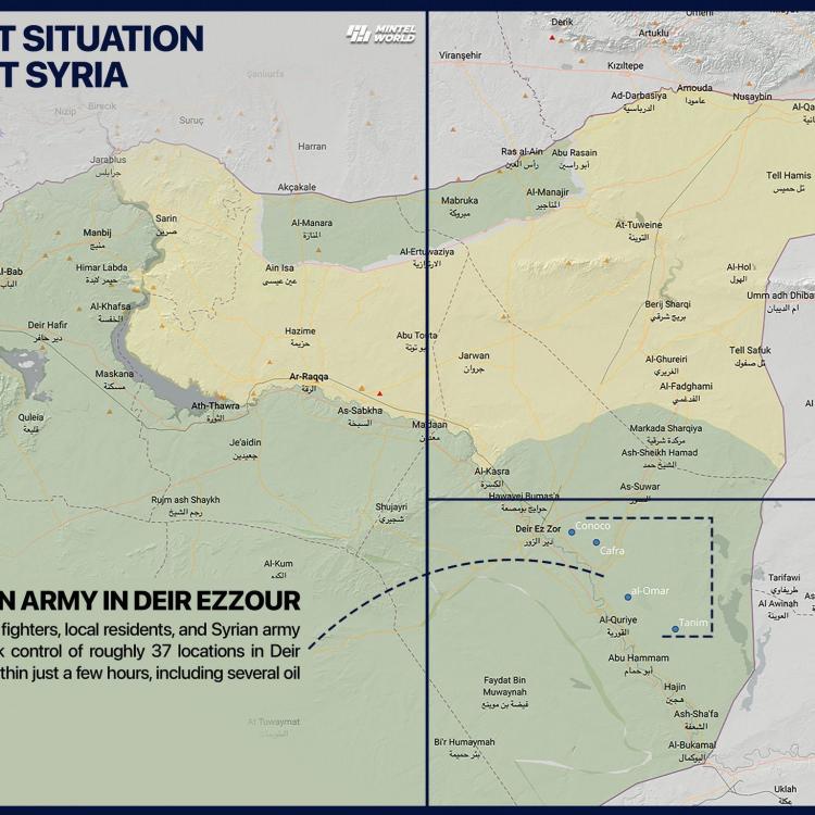 DEYRİZOR NASIL TEMİZLENDİ? DEĞİŞEN HARİTAYI ŞEHİR ŞEHİR G&Ouml;STEREN DETAYLI HALİ