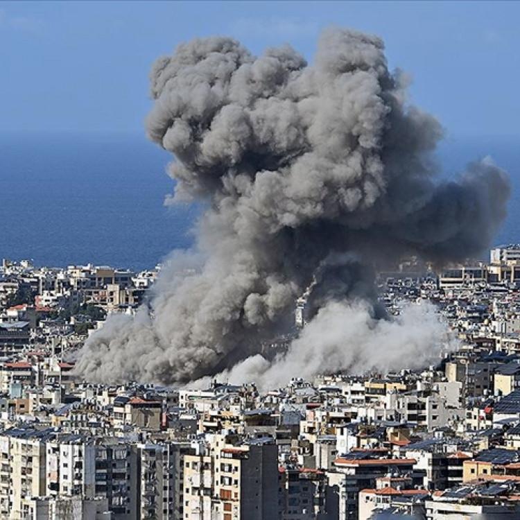 İSRAİL LÜBNAN'DA FOSFORLU TOP MERMİSİYLE SALDIRI DÜZENLEDİ