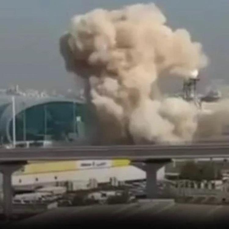 İRAN İHA'SI DUBAİ HAVALİMANI'NI VURDU