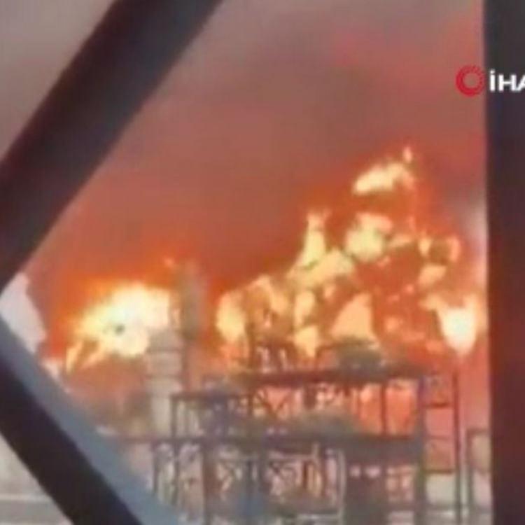 KUVEYT'TE MİNA AL-AHMADİ VE MİNA ABDULLAH RAFİNERİLERİNE İHA SALDIRISI