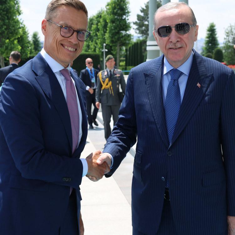 ERDOĞAN'LA STUBB GÖRÜŞTÜ
