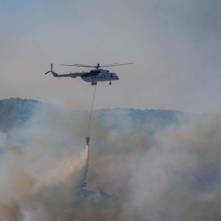 BALIKESİR YANGININDA 2 .GÜN