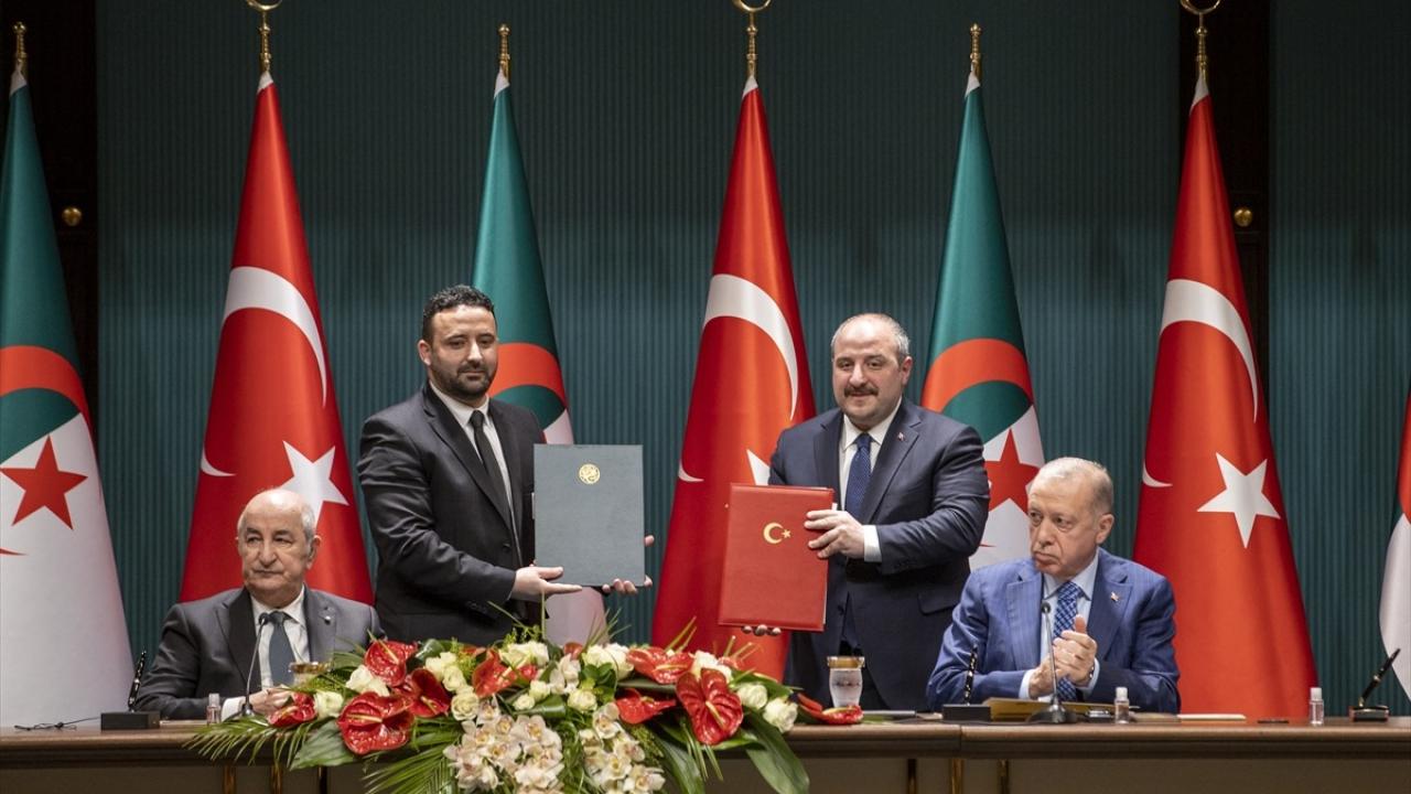 Türkiye- Cezayir arasında 15 anlaşma, 1 ortak bildiri