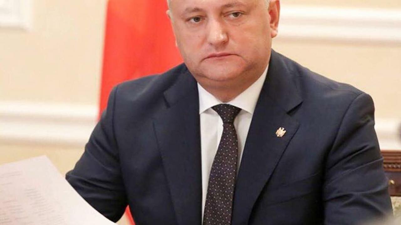 Eski Moldova Cumhurbaşkanı Dodon gözaltına alındı