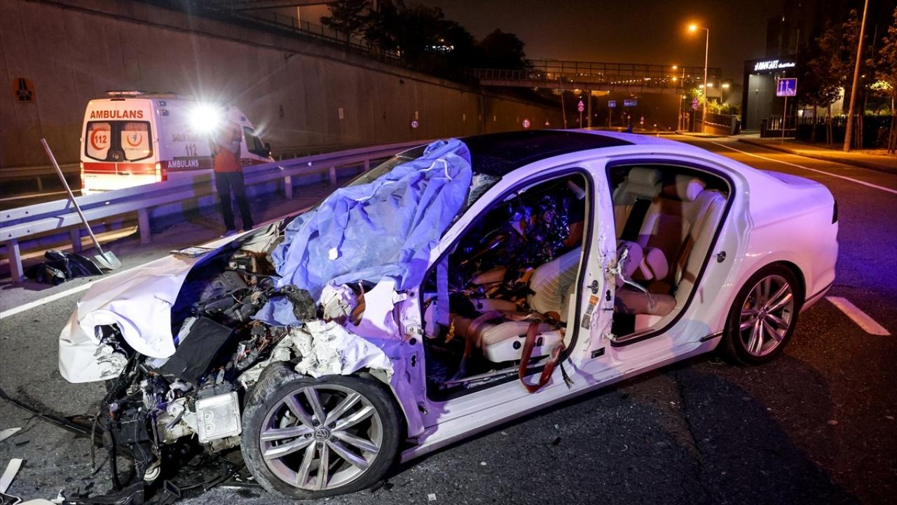 Sarıyer'de trafik kazası: 1 kişi hayatını kaybetti