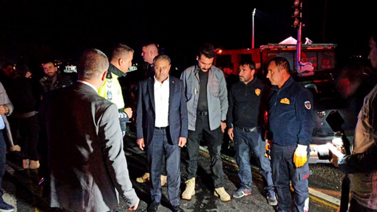 Şanlıurfa’da feci kaza: İl Başkanı hayatını kaybetti, 3 polis yaralı
