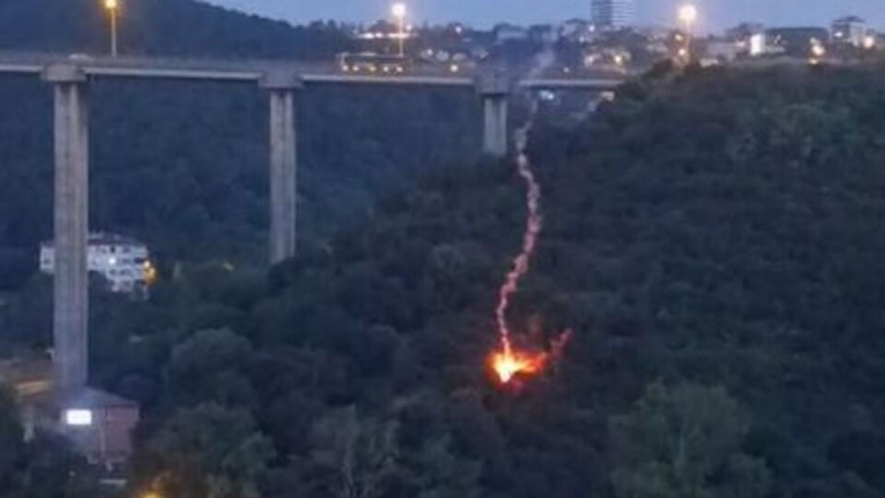 Beykoz'da havai fişek atmıştı, istene ceza belli oldu!