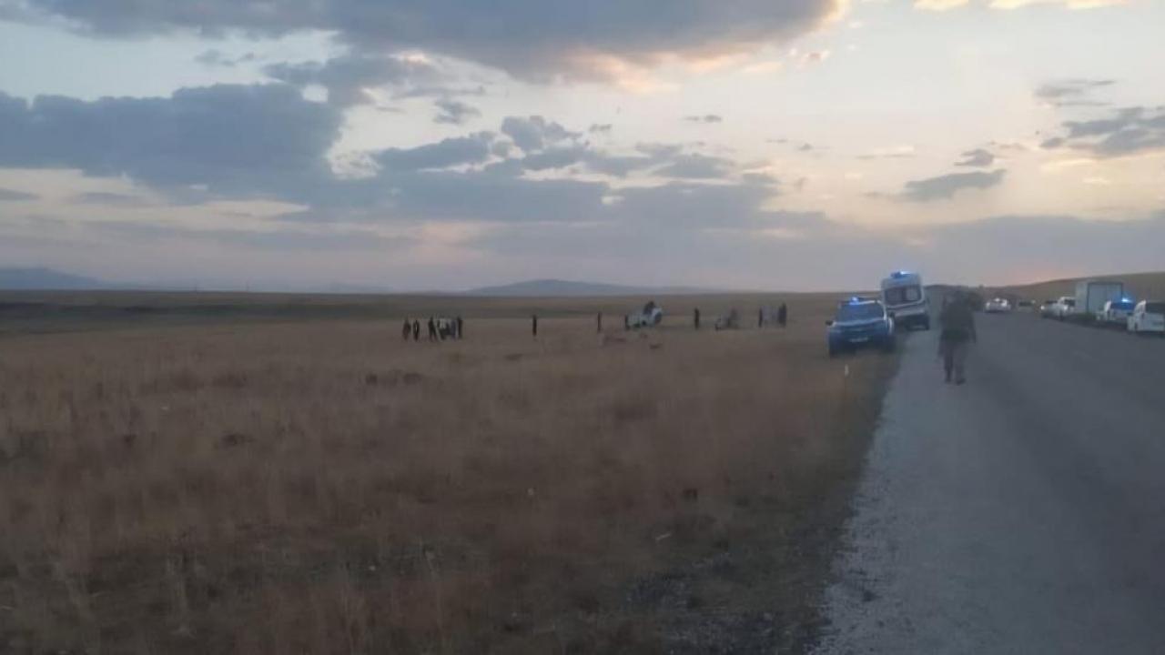 Erzurum'da feci kaza: 3 kişi hayatını kaybetti
