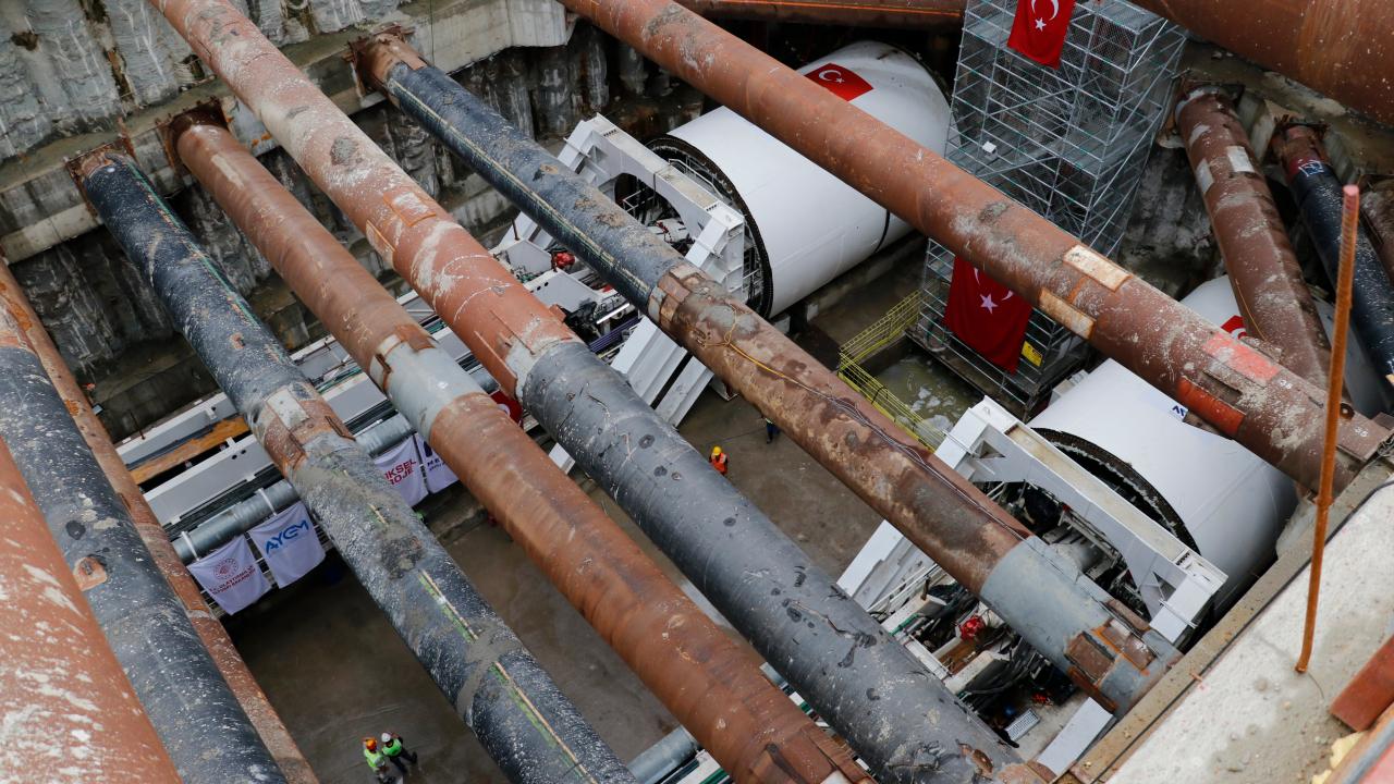 Kocaeli’de tarihi gün! 2 tünel açma makinesi kazıl…