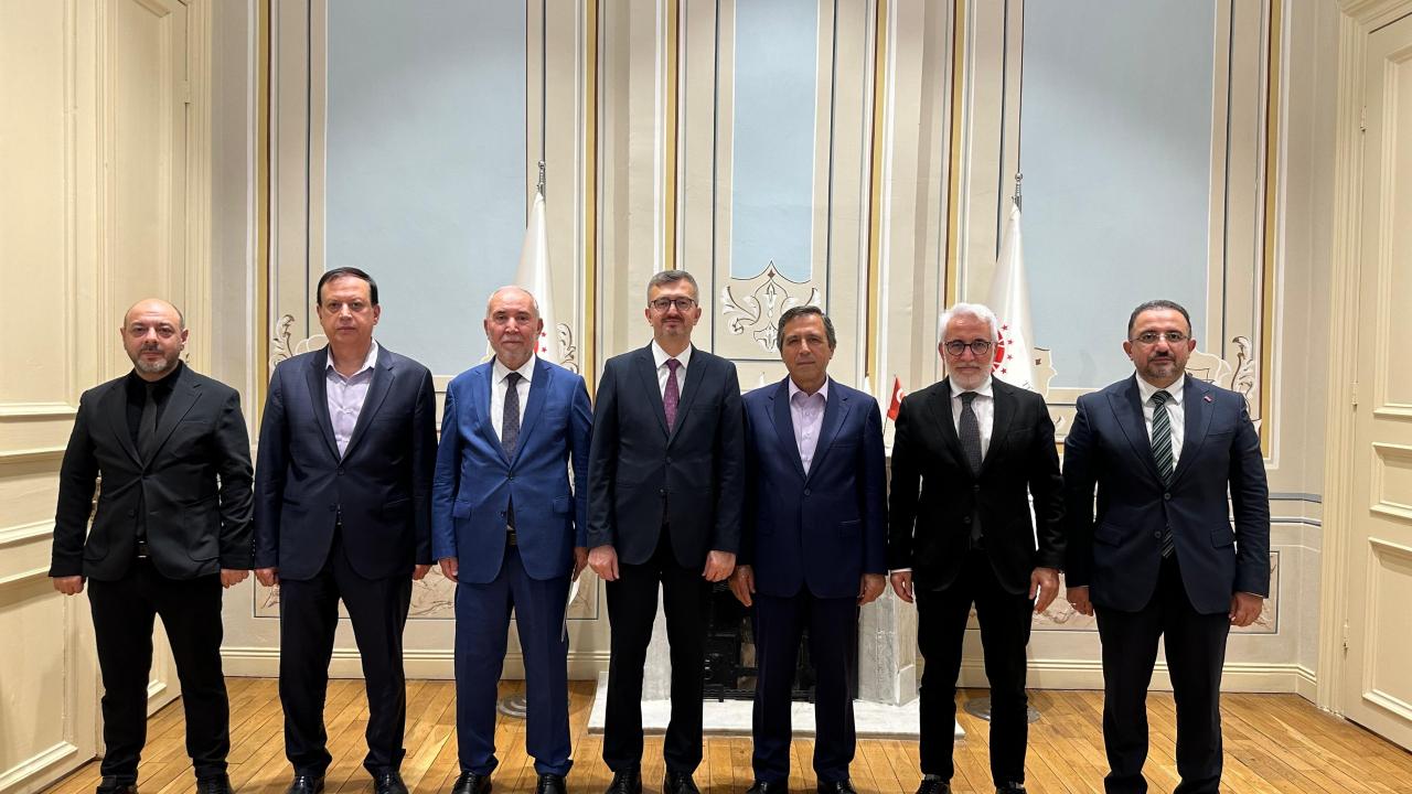 Kanal7 Medya Grubu’ndan İletişim Başkanı Burhanettin Duran’a hayırlı olsun ziyareti