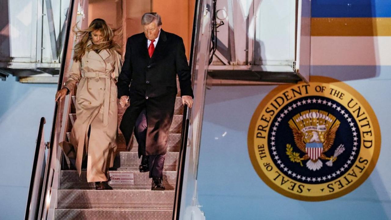 ABD Başkanı Donald Trump İngiltere’de! Protestolarla karşılandı!