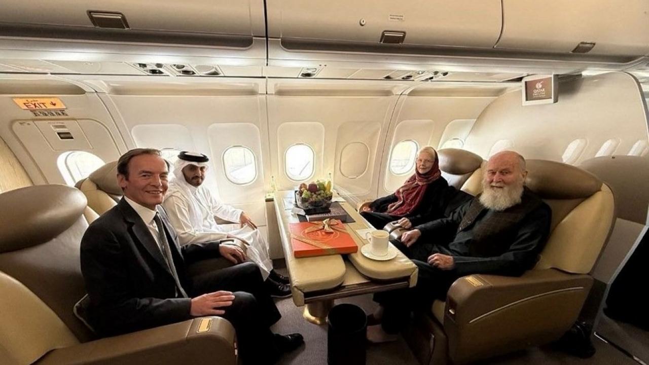 Afganistan'da tutuklanan İngiliz çift 7 ay sonra serbest