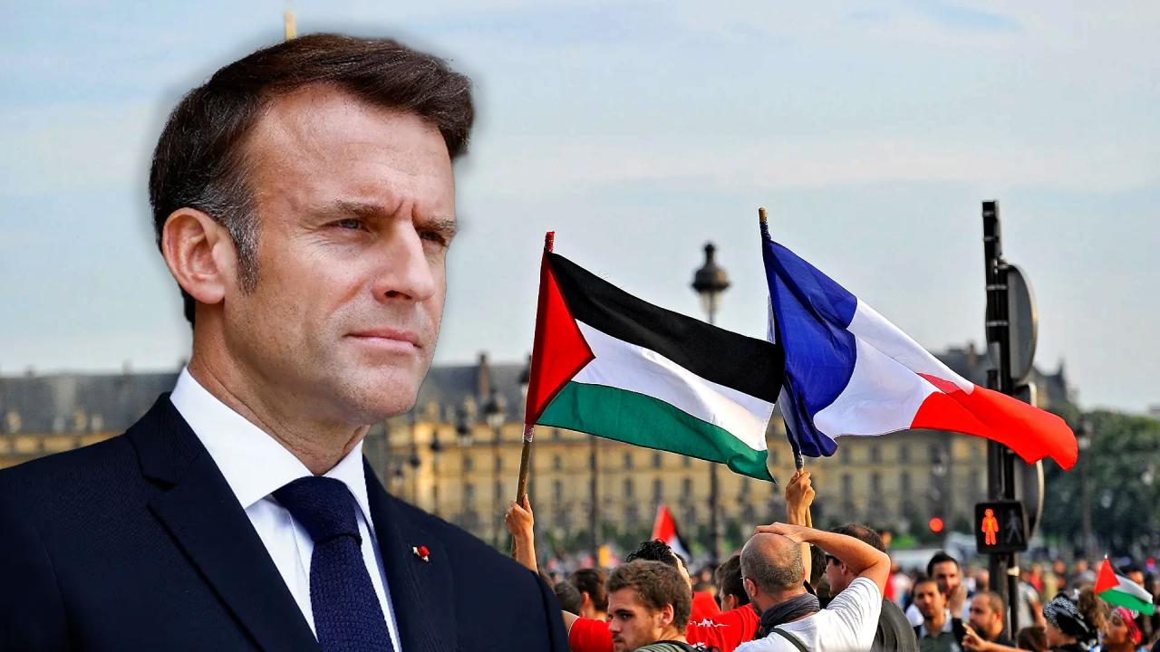Son dakika: Macron tarih verdi! Fransa resmen Filistin devletini tanıyor