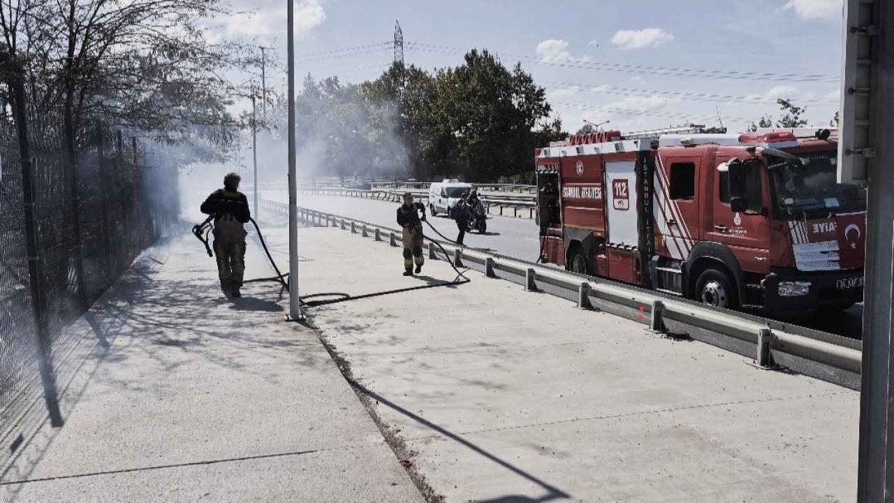Bayrampaşa Metris Cezaevi’nin yanında korkutan yan…