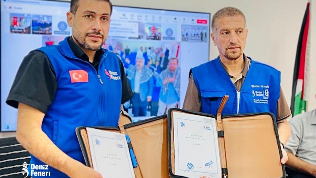 Deniz Feneri Derneği’nden Gazze’ye hayat veren anlaşma