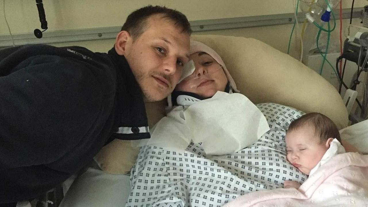 Esnerken boynu kırıldı, ölümün kıyısından döndü!