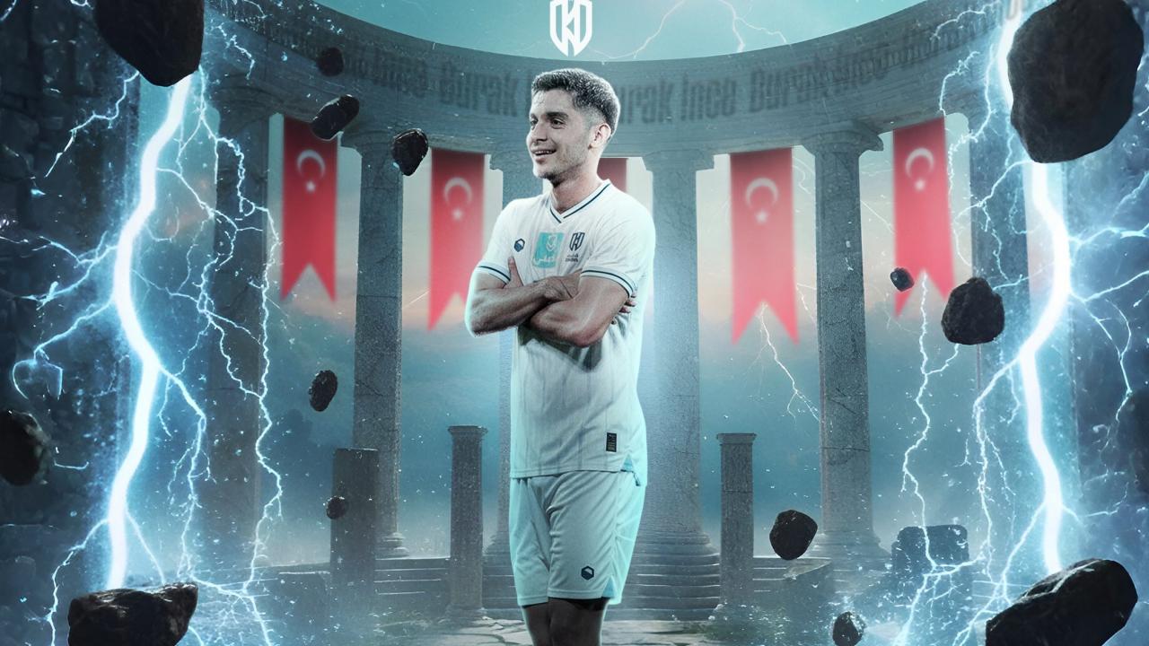 Milli futbolcu Suudi Arabistan'a gitti! Türk bayra…