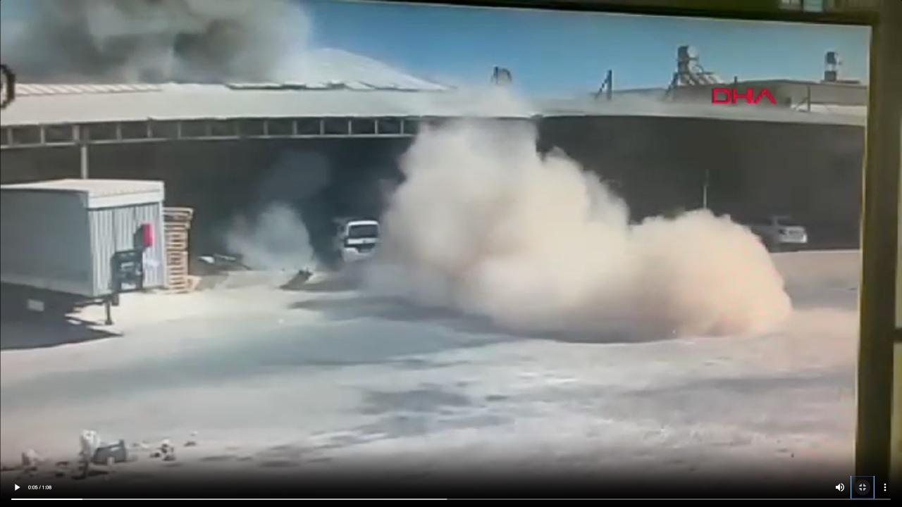 SON DAKİKA: Antalya'daki toptancı halindeki iş yerinde patlama!