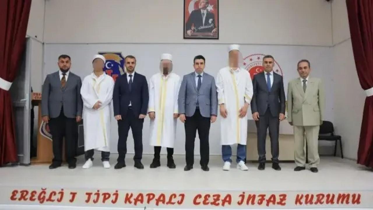 Cezaevinde hafız oldular: Üç hükümlü için icazet töreni yapıldı